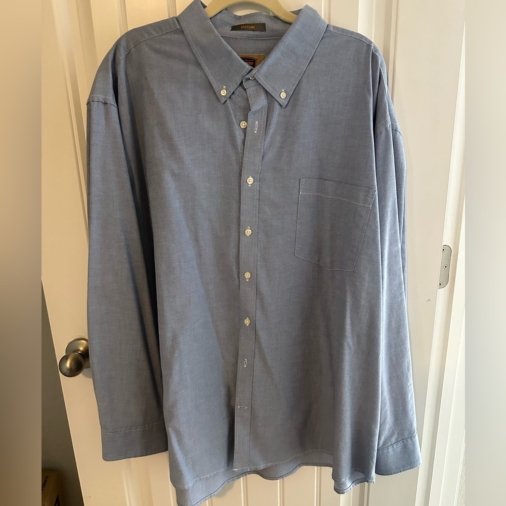 Men’s casual button brown 3xl